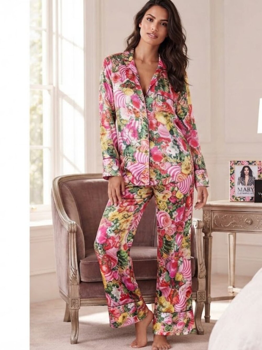 Rare Victoria's Secret X Mary Katrantzou pajama set XS
